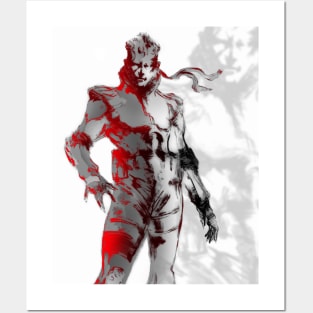 Solid Snake Posters and Art